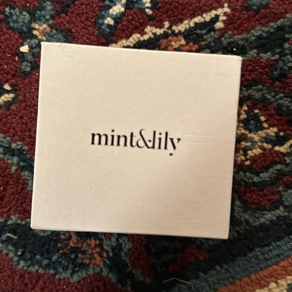 Mint & Lily M Necklace